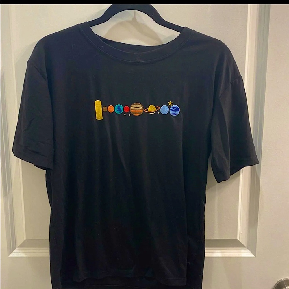 Vintage Planet Embroidered Tee